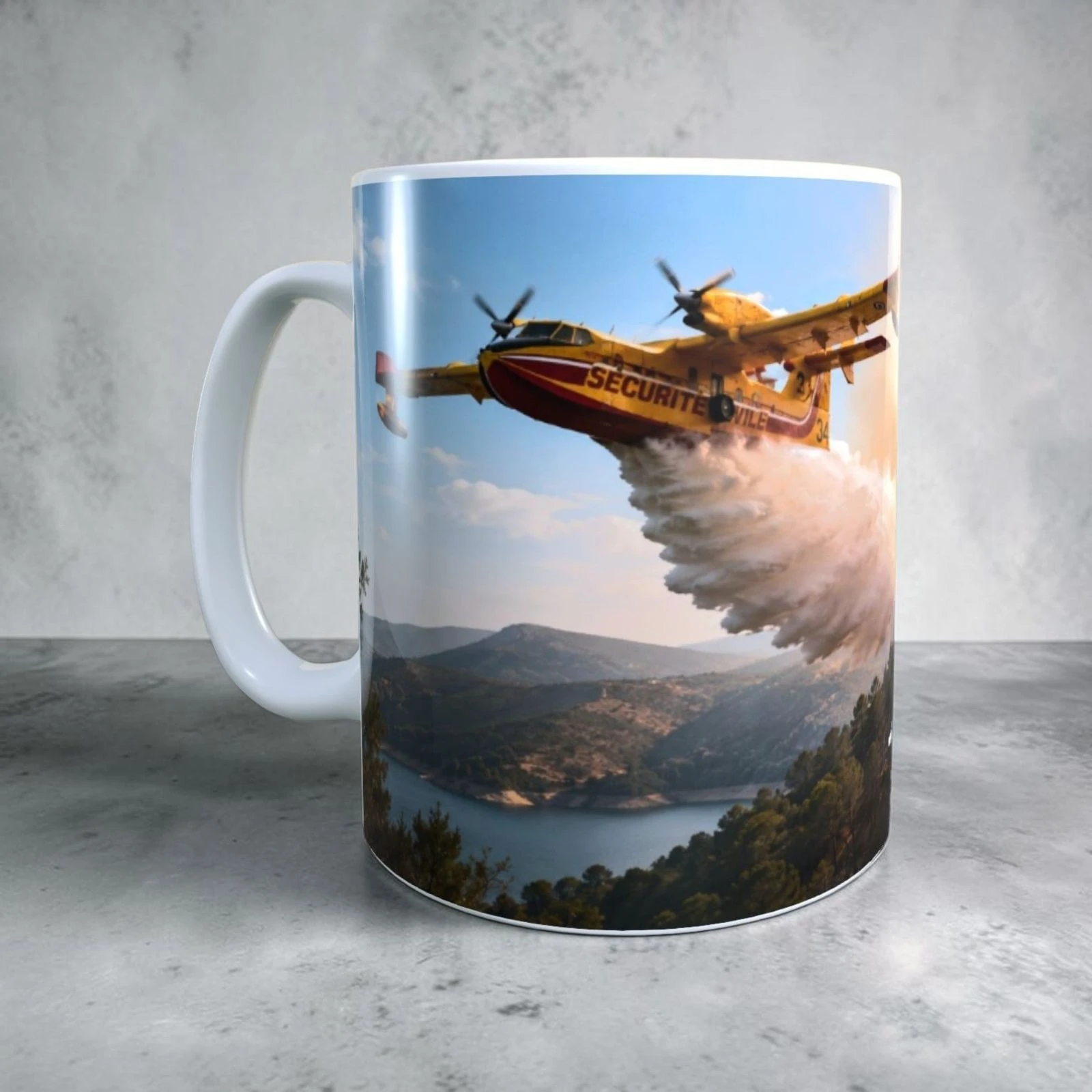 Mug Canadair soutien pompiers